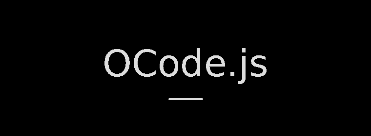 OCode.js animated logo
